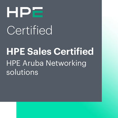 HPE Sales Certified — HPE Aruba Networking solutions