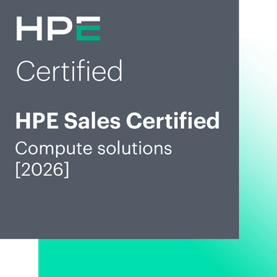 HPE Sales Certified — Compute solutions (2026)